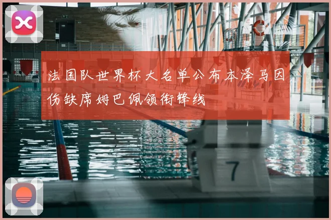 法国队世界杯大名单公布本泽马因伤缺席姆巴佩领衔锋线